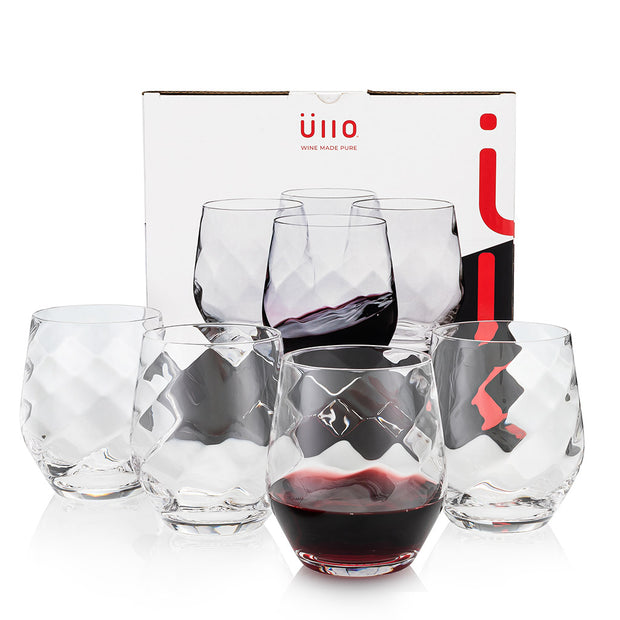 Stemless Aerating Wine Glasses