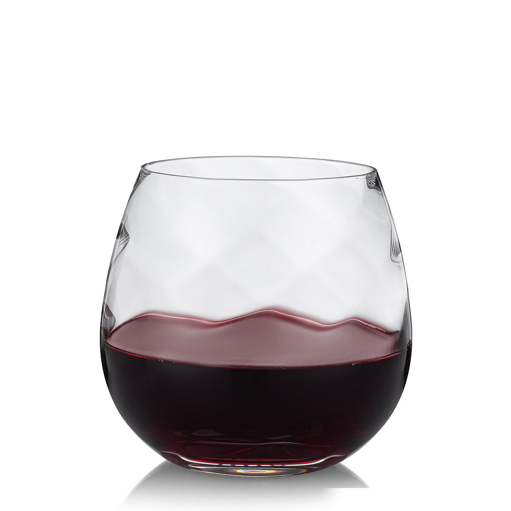 recycled wine glasses Green Flat Bottom 12oz Recycled Wine Bottle Glasses