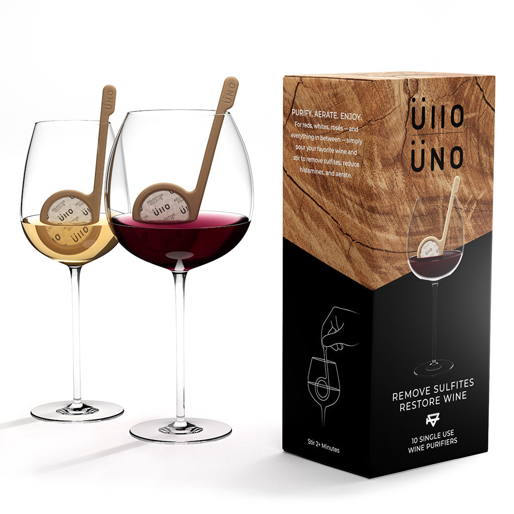 UNO Wine Wands | Purify Wine Anywhere with Selective Sulfite 